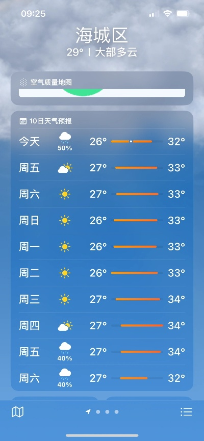 北海天气预报15天查询，提前规划，畅享滨海之旅